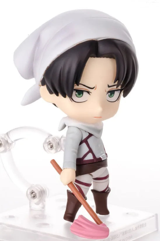 Attack on Titan Levi Cleaning Nendoroid Figure - Tokyowai