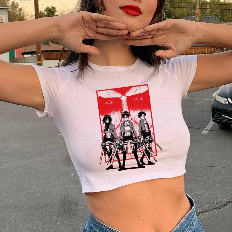 Attack on Titan Crop Top Collection