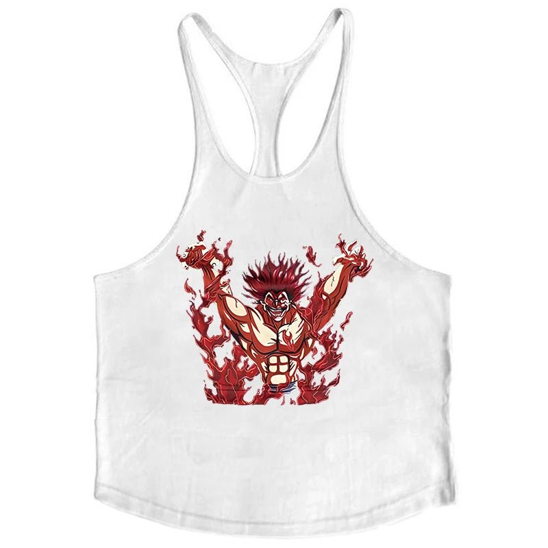 Anime Baki Stringer Tank Top for Men - Tokyowai