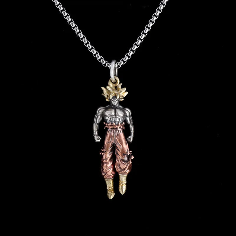 Ultra Instinct Goku Pendant Necklace
