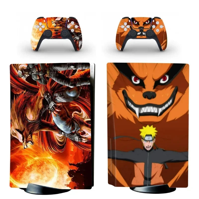 Naruto PS5 Console and Controller Skin Set - Tokyowai