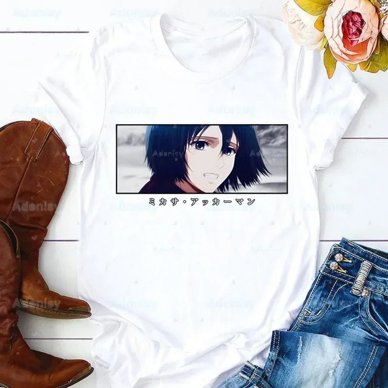 Attack on Titan Mikasa Ackerman T-Shirt 16 Variants