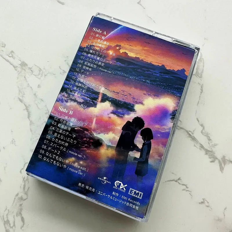 Your Name Makoto Shinkai Music Tapes - Tokyowai