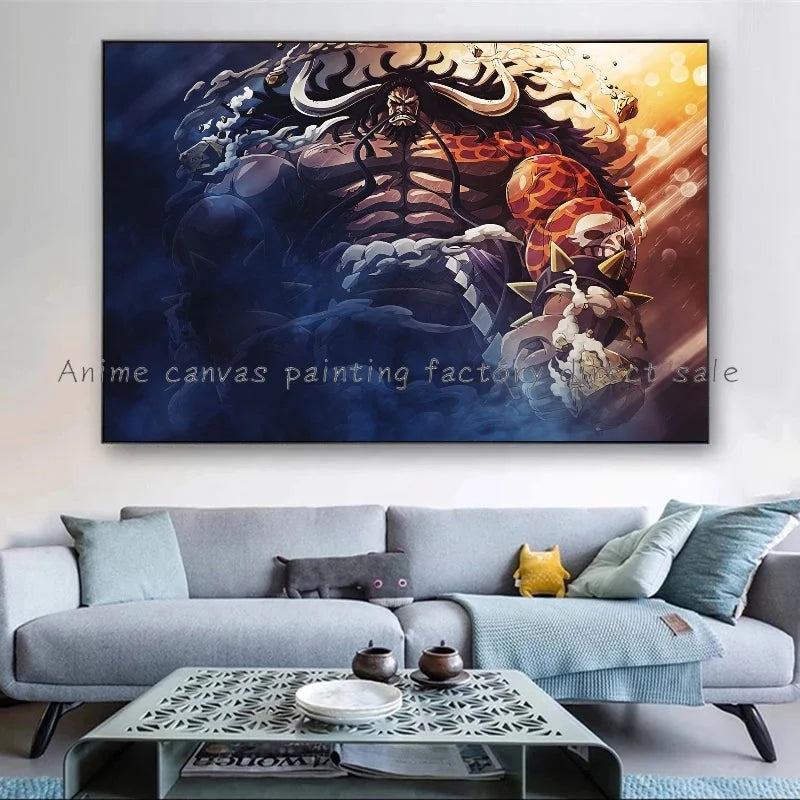 One Piece Monkey Poster Canvas Painting - Tokyowai