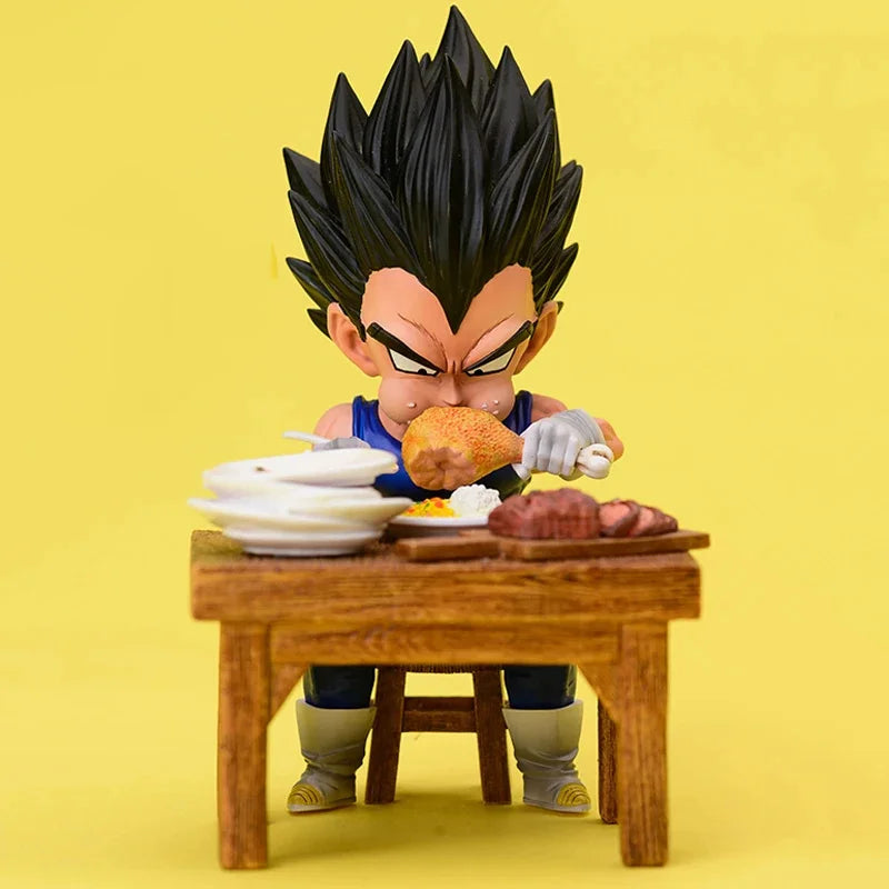 Dragon Ball Family Feast Mini Figure Set – Seated Dining Diorama Collection