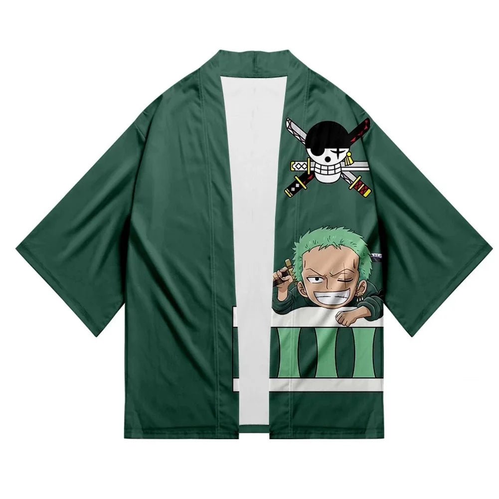 One Piece Anime Kimono Robes – Lightweight Summer Yukata Jacket