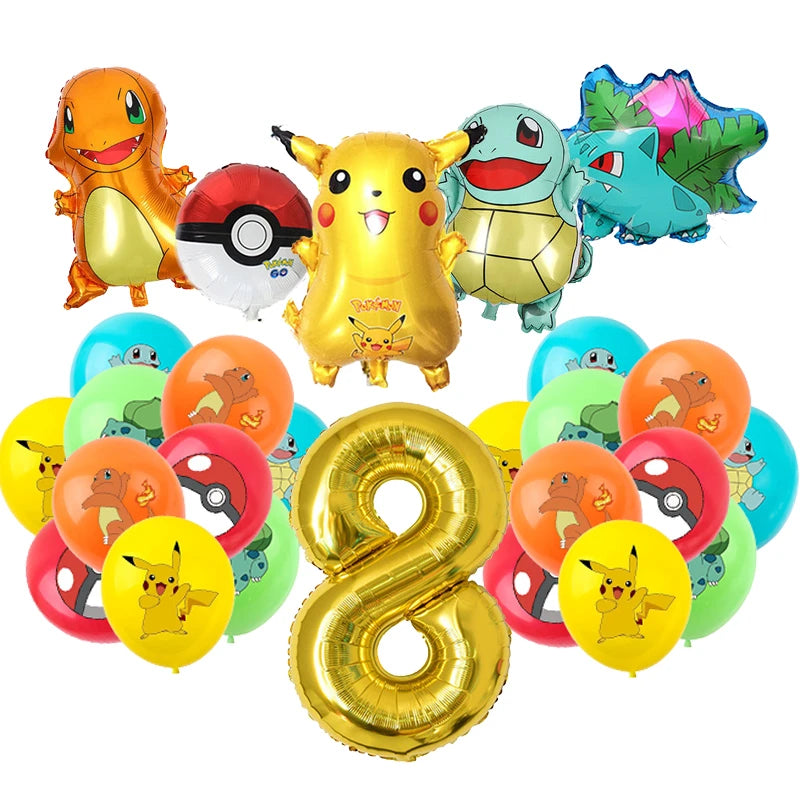 Pokémon Birthday Party Mega Set – 100+ Piece Complete Decoration & Tableware Bundle