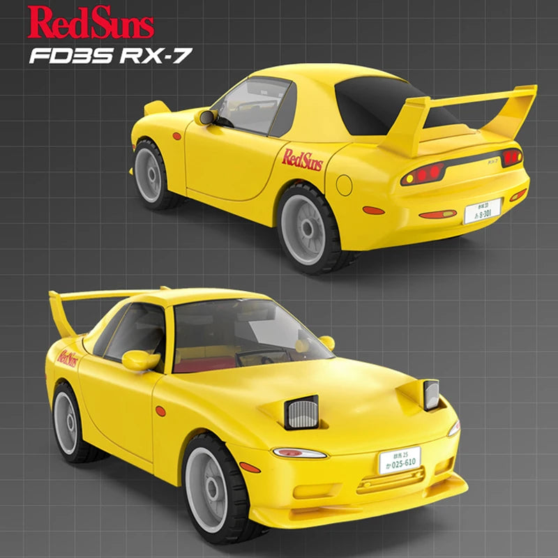Initial D Cada Building Block Cars