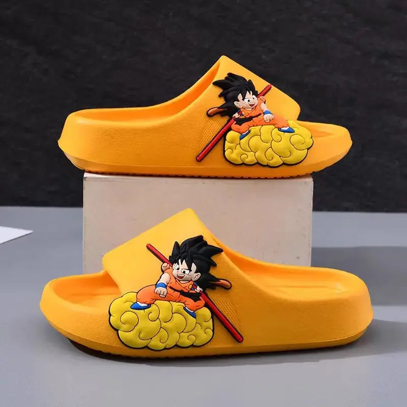 Dragon Ball Z Goku Flying Nimbus 3D Slides/Slippers - Tokyowai