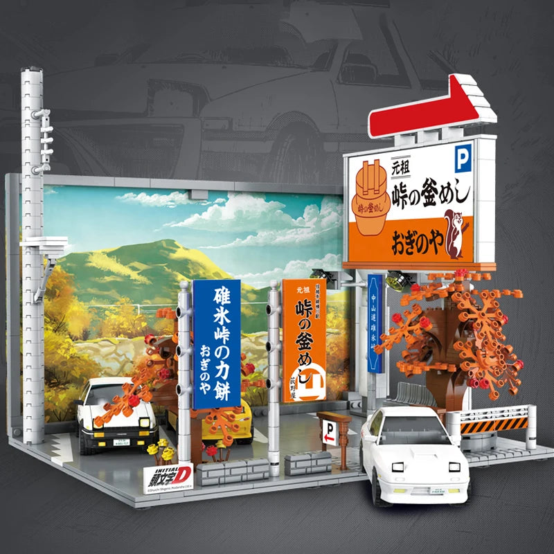 Initial D Cada Building Block Cars