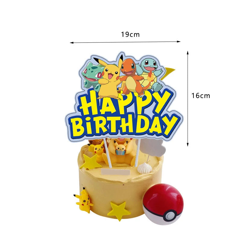 Pokémon Birthday Party Mega Set – 100+ Piece Complete Decoration & Tableware Bundle