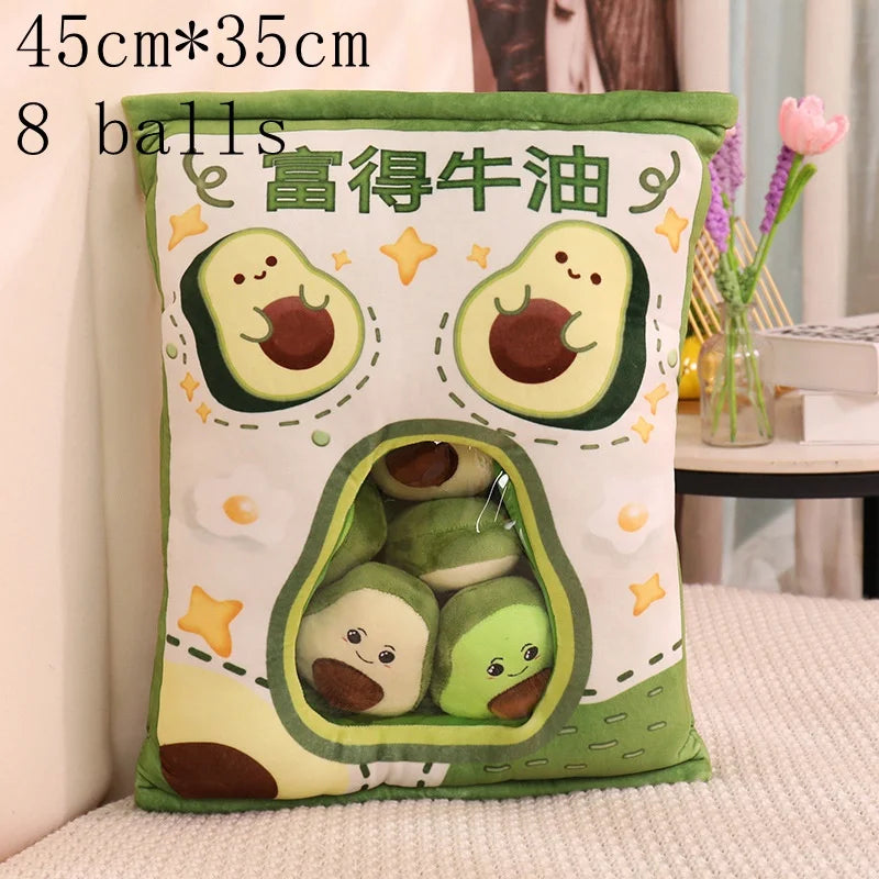 Pudding Adorable Snack-Themed Plush Pillow Collection - Tokyowai