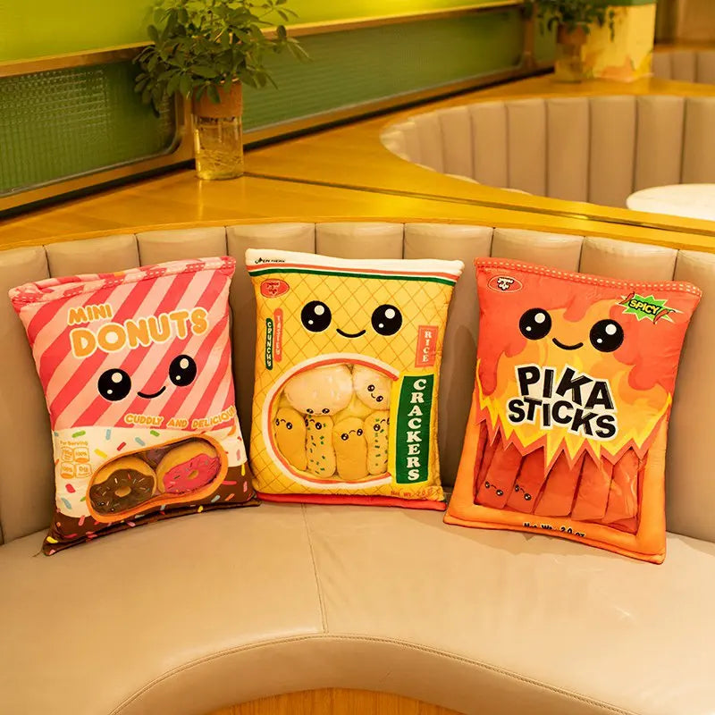Pudding Adorable Snack-Themed Plush Pillow Collection - Tokyowai