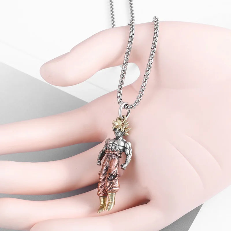 Ultra Instinct Goku Pendant Necklace