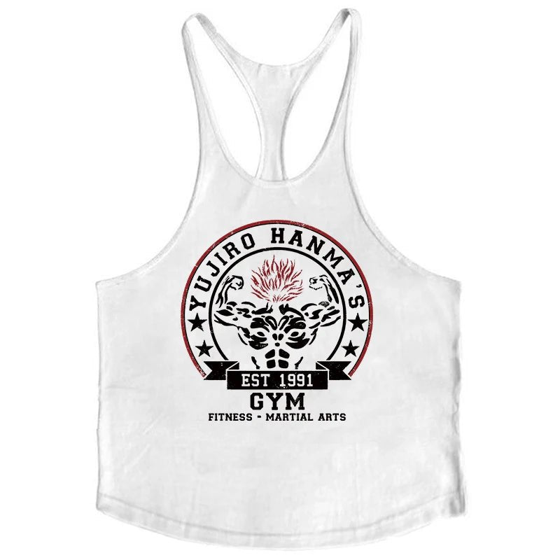Anime Baki Stringer Tank Top for Men - Tokyowai