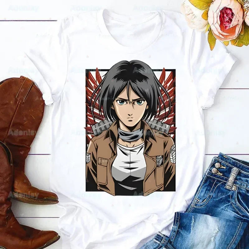Attack on Titan Mikasa Ackerman T-Shirt 16 Variants