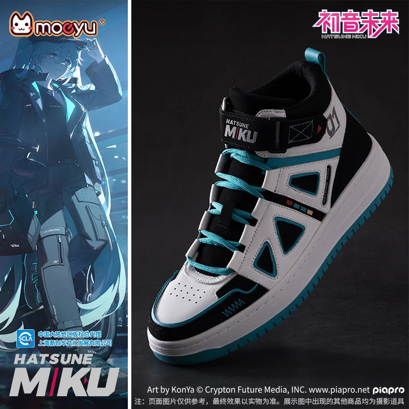 Hatsune Miku High-Top Sneakers – Limited Edition Shoes - Tokyowai