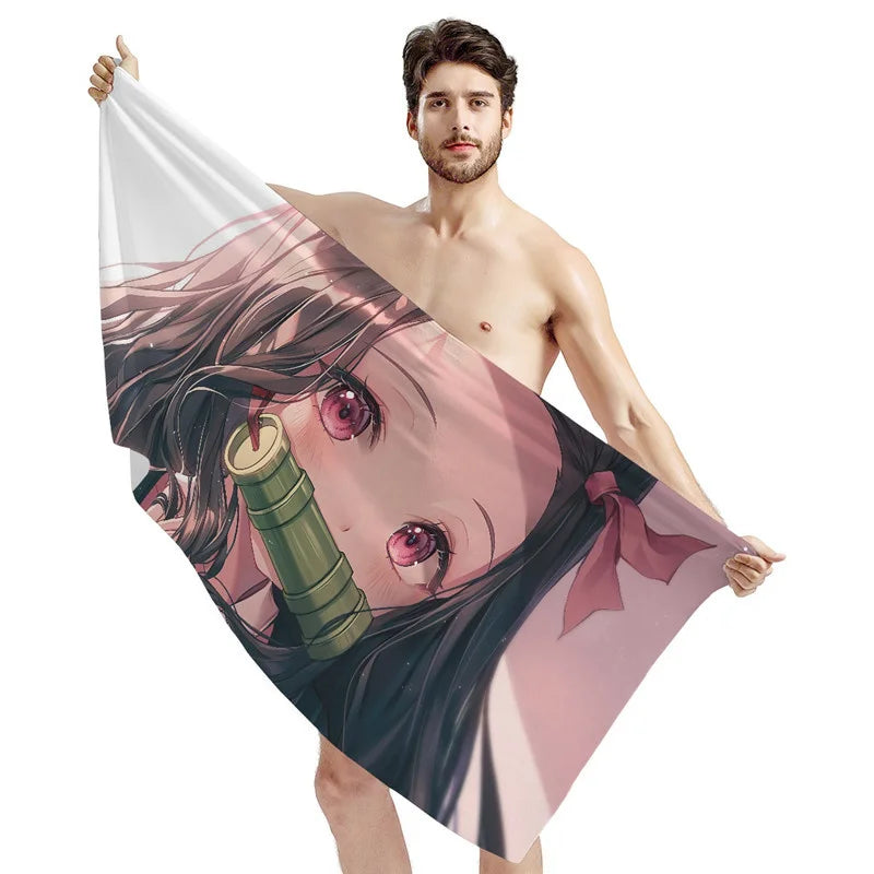 Demon Slayer Bath Towels - Tokyowai