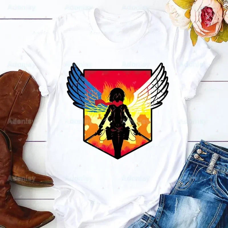 Attack on Titan Mikasa Ackerman T-Shirt 16 Variants