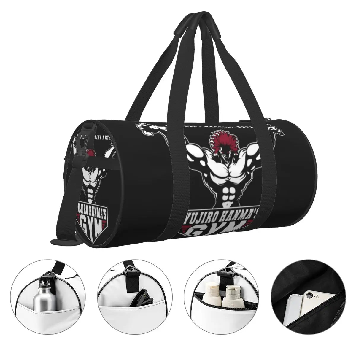 Yujiro Hanma Duffel Bag