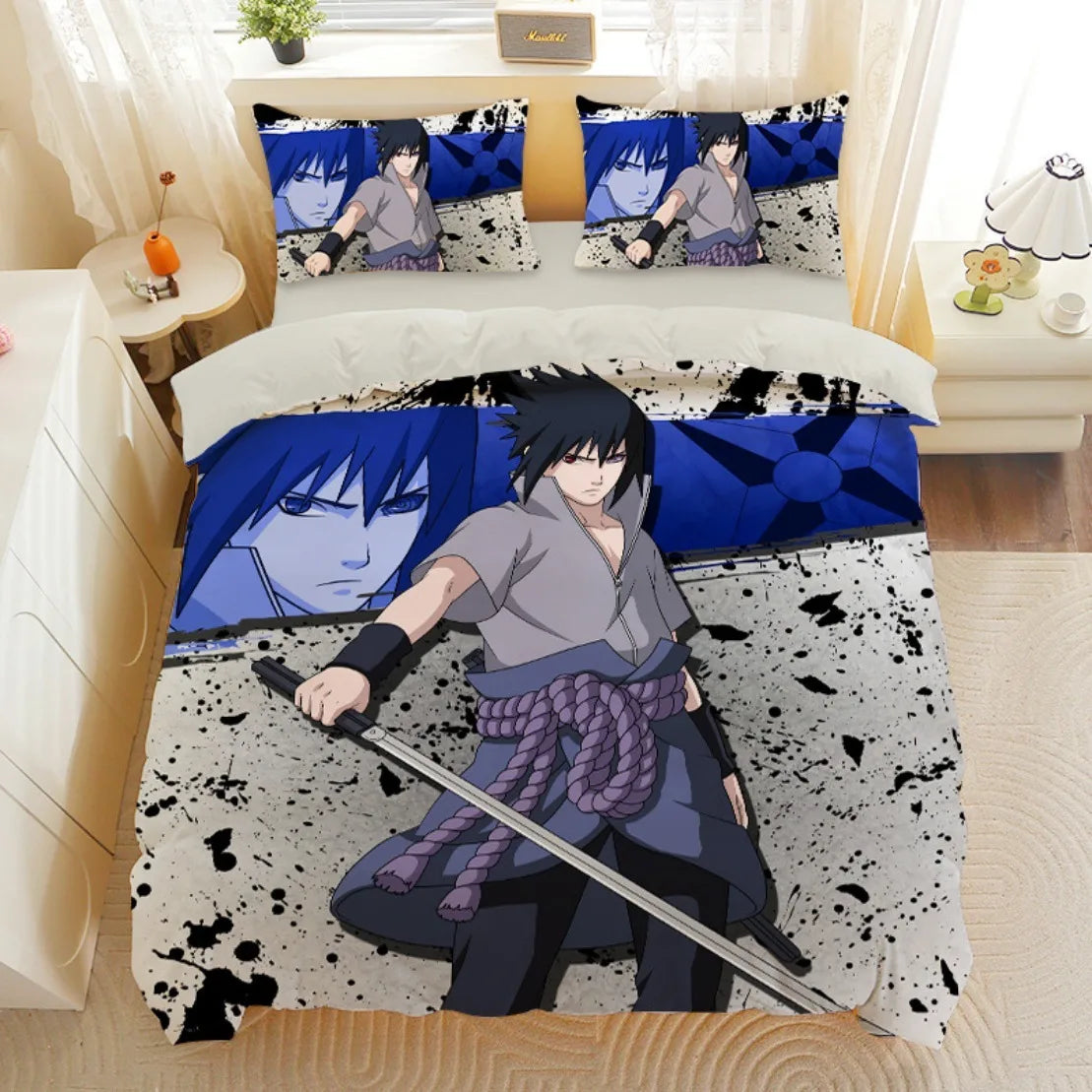 Naruto Anime Bedding Set -10 Unique Designs Featuring