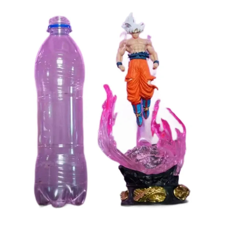 Ultra Instinct Goku LED Aura Figure – Dragon Ball Z Masterpiece