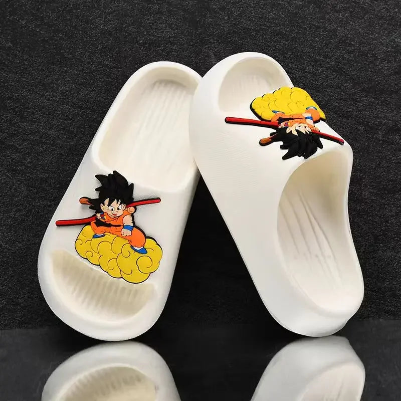 Dragon Ball Z Goku Flying Nimbus 3D Slides/Slippers - Tokyowai