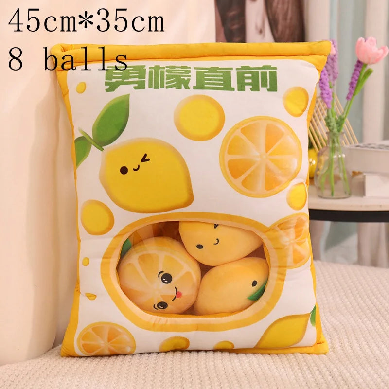 Pudding Adorable Snack-Themed Plush Pillow Collection - Tokyowai