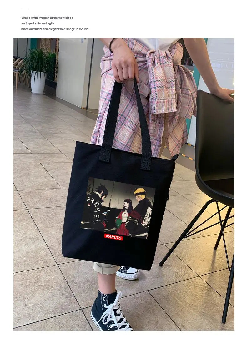 Naruto Handbag Oxford Canvas Bag - Tokyowai