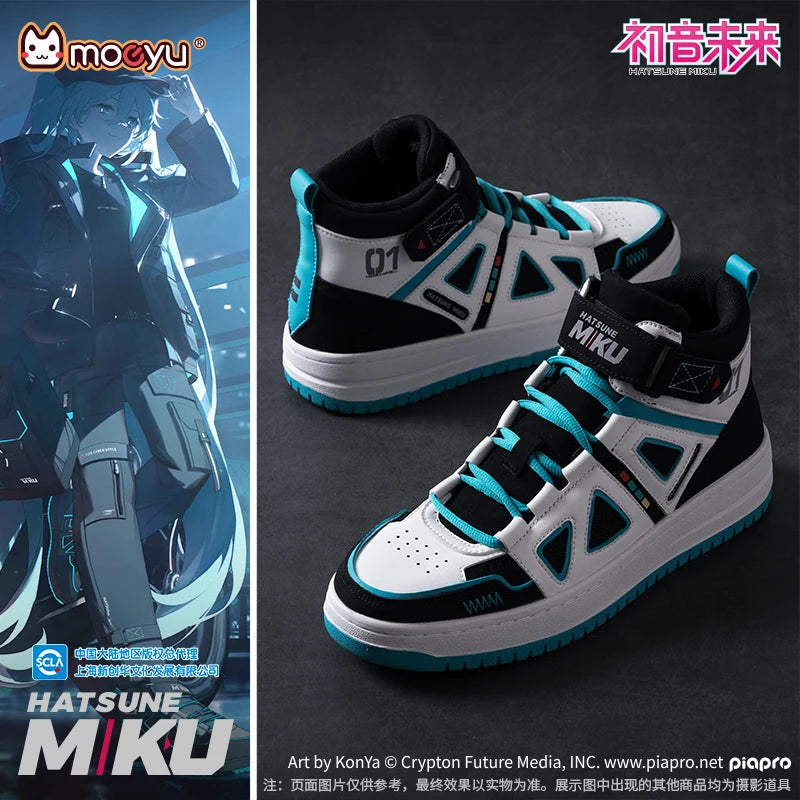 Hatsune Miku High-Top Sneakers – Limited Edition Shoes - Tokyowai