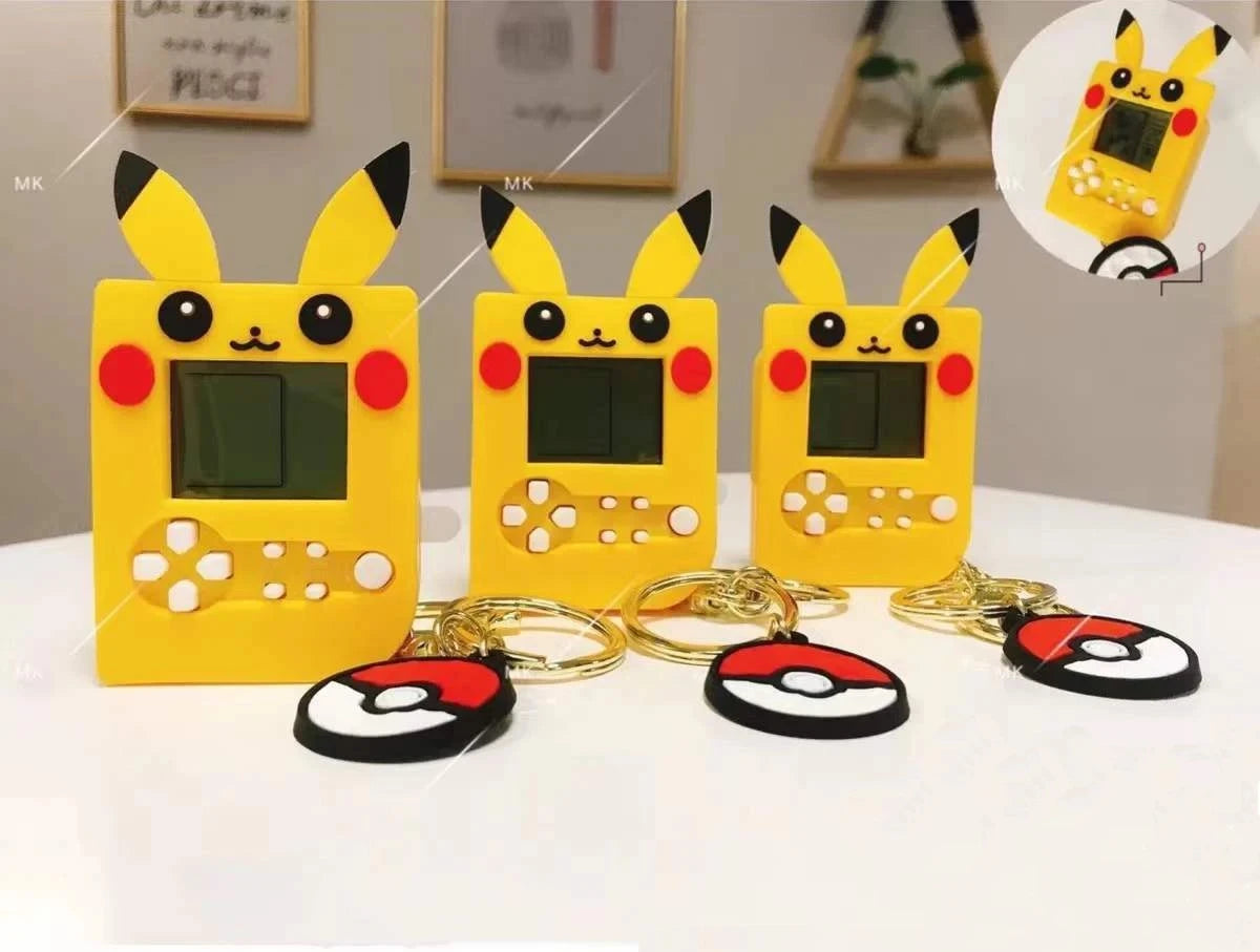 Pokemon Game Machine Keychain Pikachu - Tokyowai