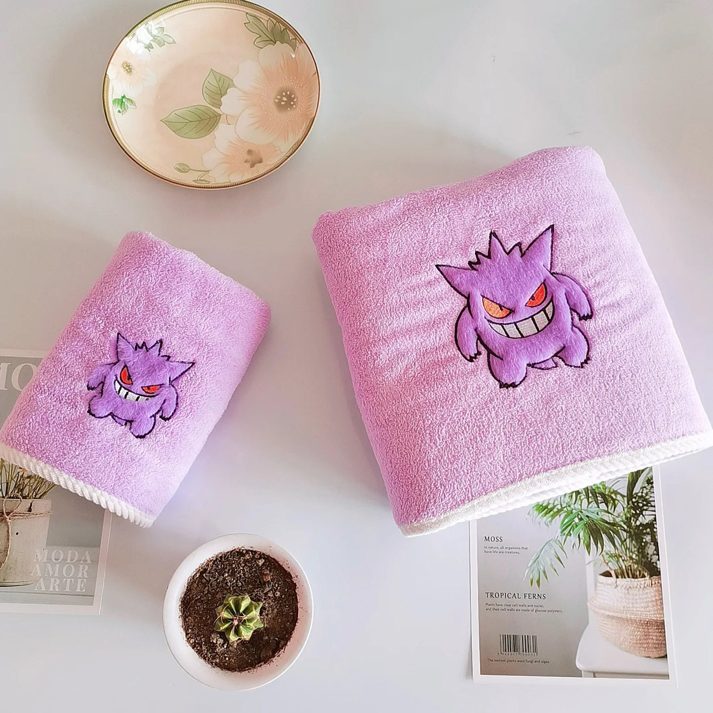 Pokémon Character Towels & Bath Towels – Pikachu, Gengar & Jigglypuff