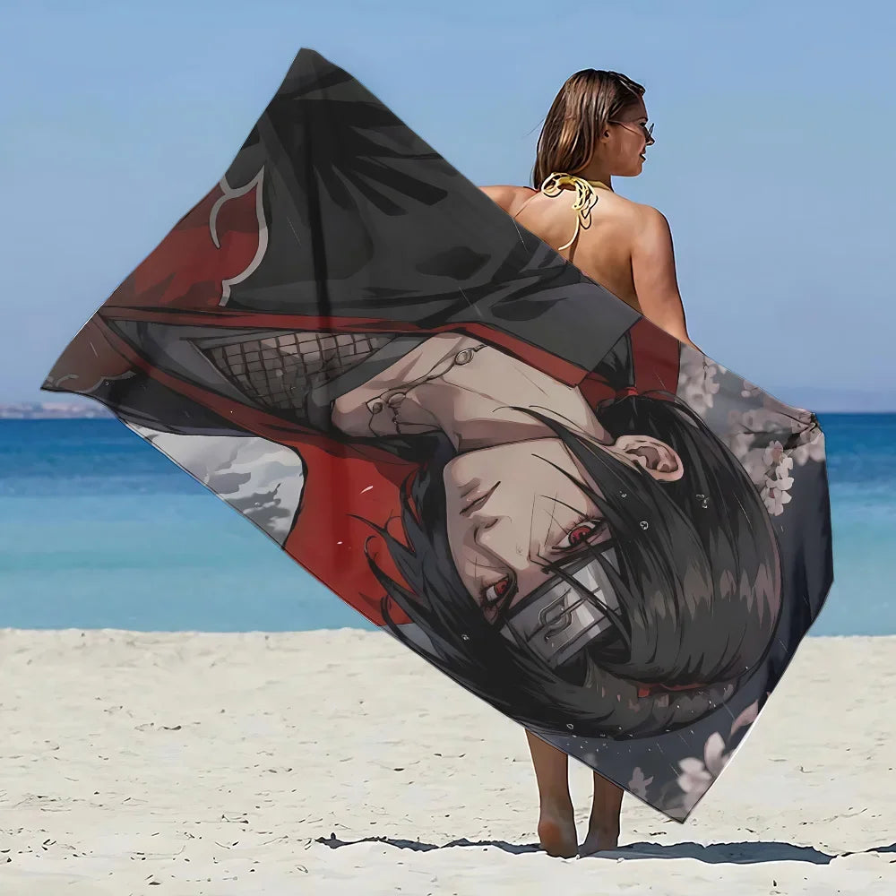 Naruto Akatsuki and Itachi Uchiha Beach Towel Collection