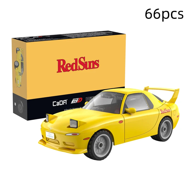 Initial D Cada Building Block Cars