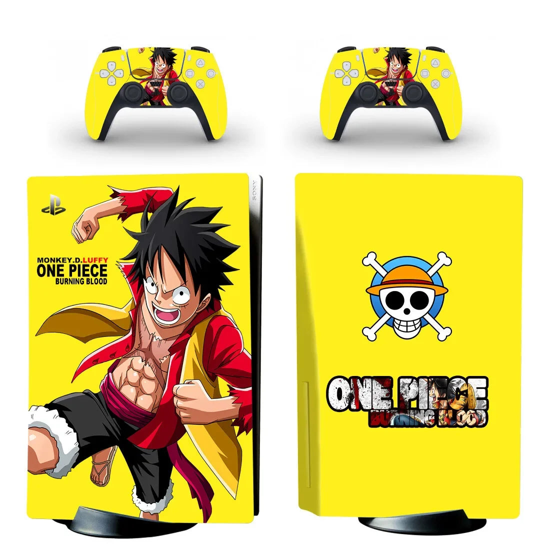 One Piece PS5 Console and Controller Skin Set - Tokyowai