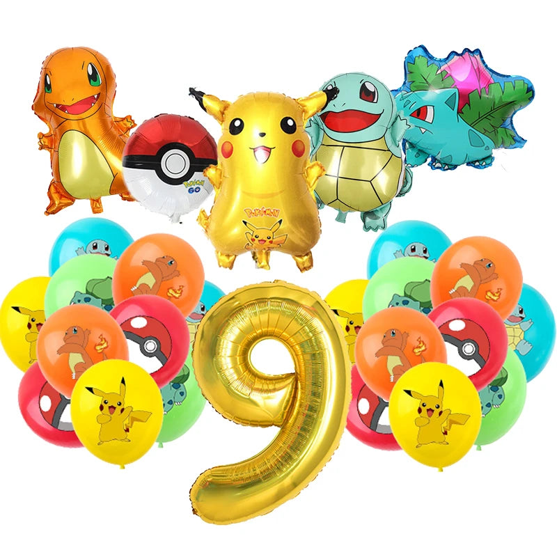 Pokémon Birthday Party Mega Set – 100+ Piece Complete Decoration & Tableware Bundle