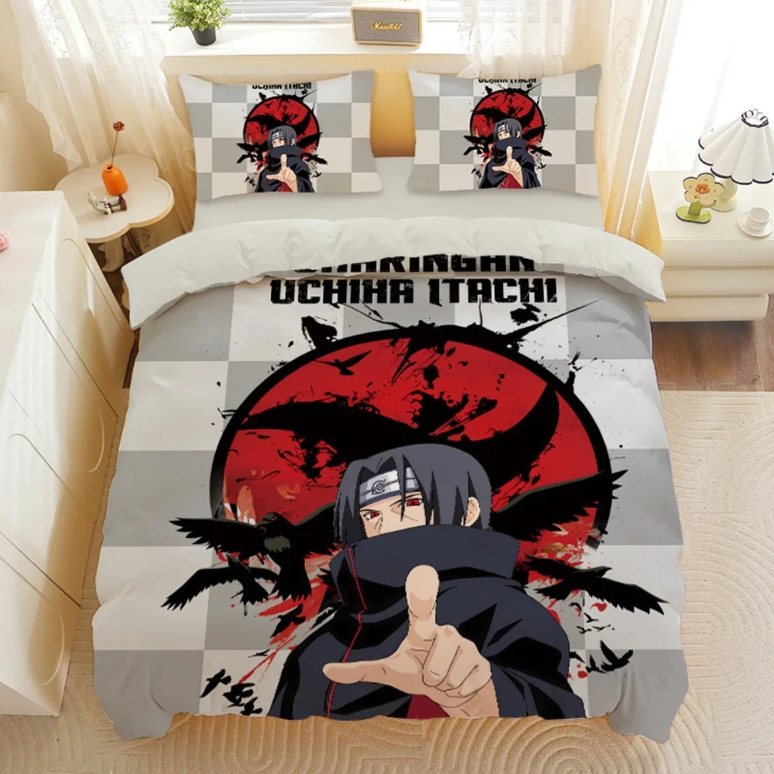 Naruto Anime Bedding Set -10 Unique Designs Featuring