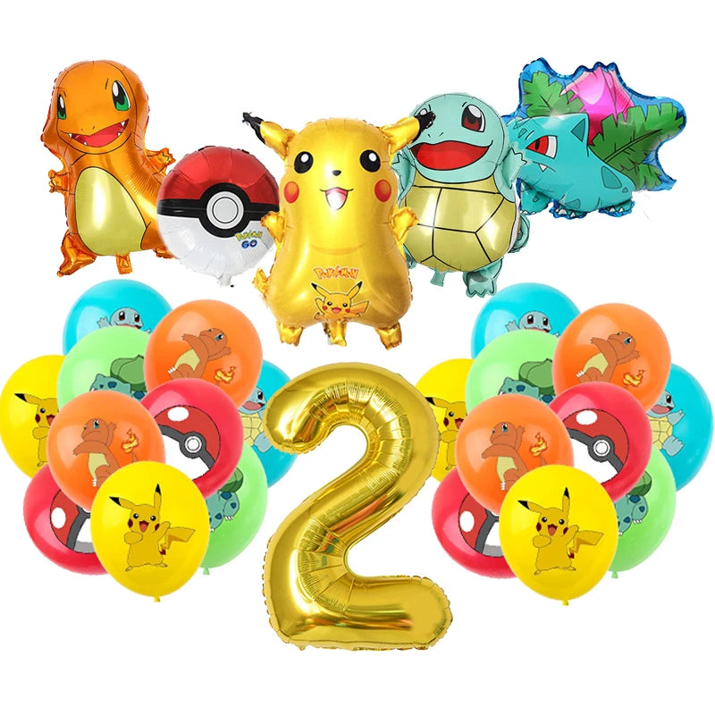 Pokémon Birthday Party Mega Set – 100+ Piece Complete Decoration & Tableware Bundle