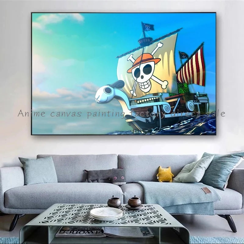 One Piece Monkey Poster Canvas Painting - Tokyowai