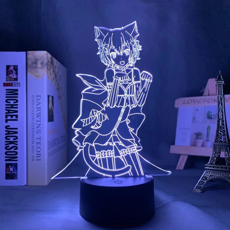 Re Zero 3D Led Lamp - Tokyowai