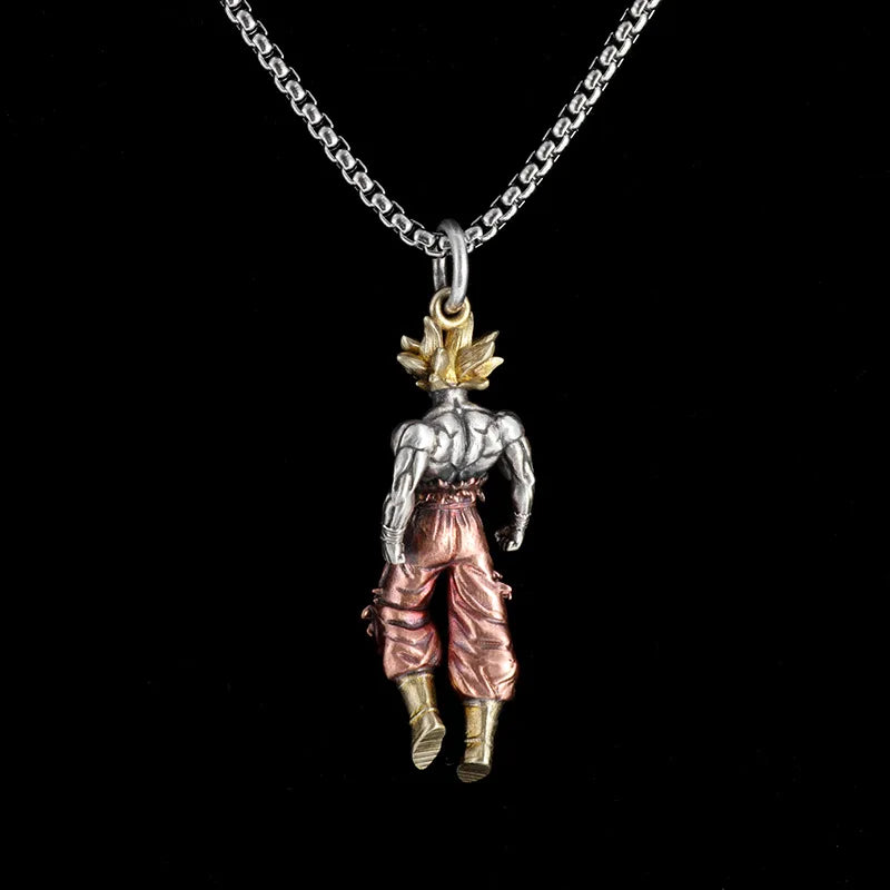 Ultra Instinct Goku Pendant Necklace