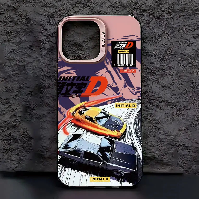 Initial D AE86 Tempered Glass Drift Phone Case
