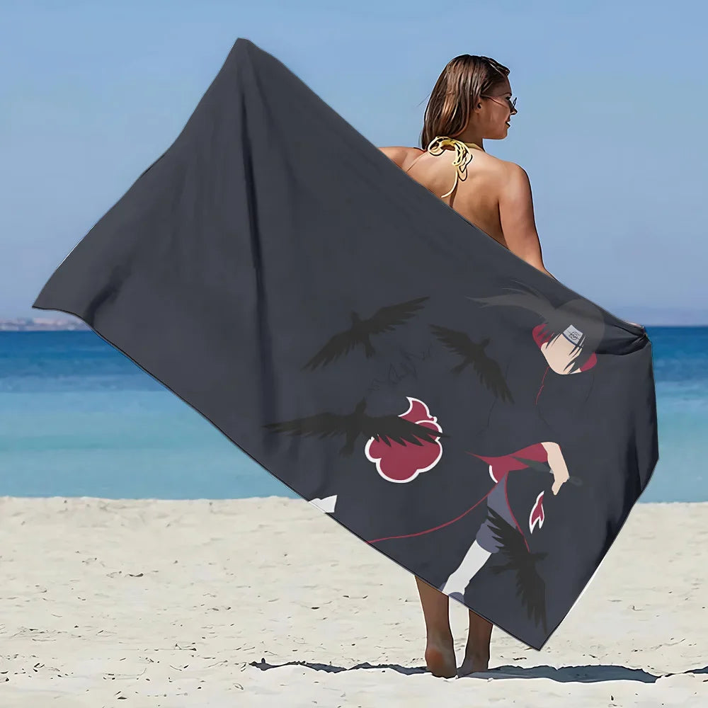 Naruto Akatsuki and Itachi Uchiha Beach Towel Collection