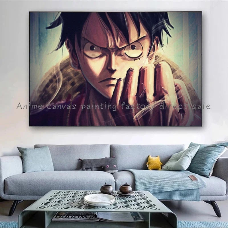 One Piece Monkey Poster Canvas Painting - Tokyowai