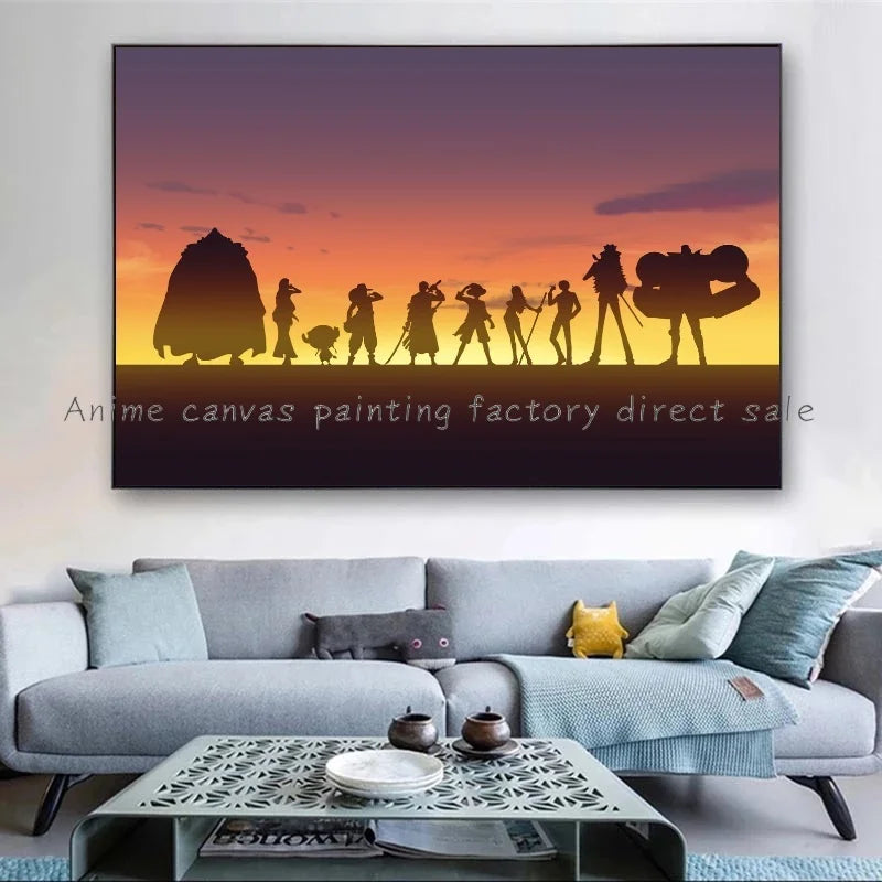 One Piece Monkey Poster Canvas Painting - Tokyowai