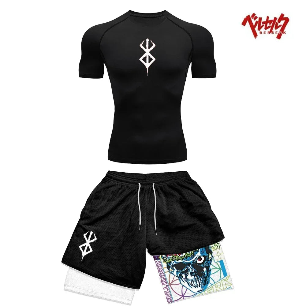 Berserk Compression Set – Brand of Sacrifice Rash Guard and Shorts