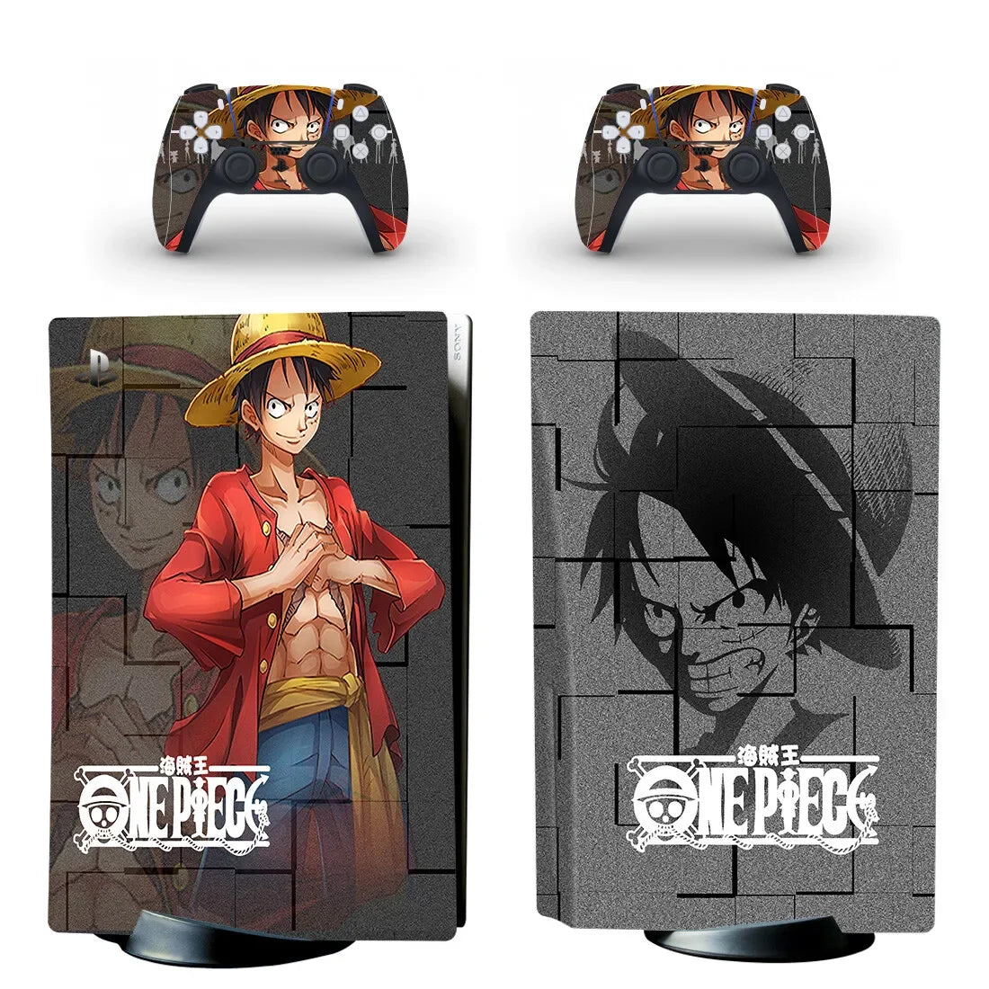 One Piece PS5 Console and Controller Skin Set - Tokyowai