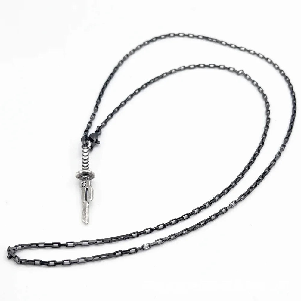 Toji Fushiguro’s Inverted Spear Necklace – Jujutsu Kaisen Inspired