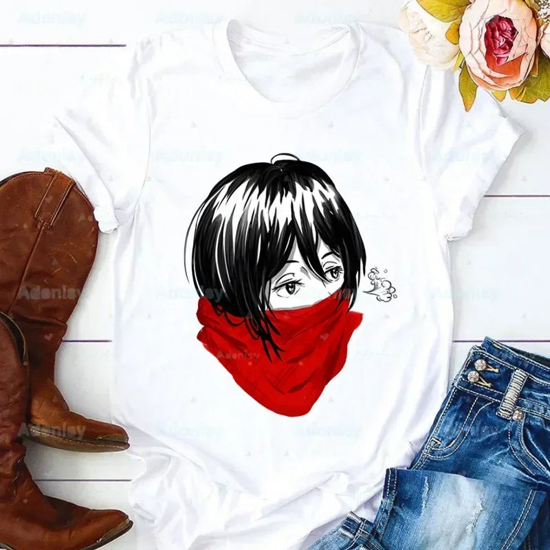 Attack on Titan Mikasa Ackerman T-Shirt 16 Variants