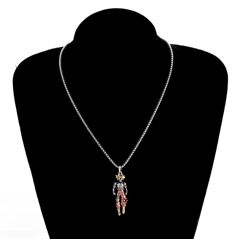 Ultra Instinct Goku Pendant Necklace